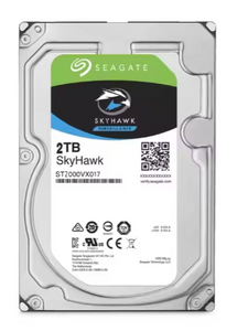 Original New Seagate Intern ST2000VX017 2TB 3,5' SATA 5400rpm harddiskovervåking HDD